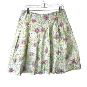 Lilly Pulitzer The Meadow Wrap Skirt Floral/Cat‎ The Good Life Print SZ 6